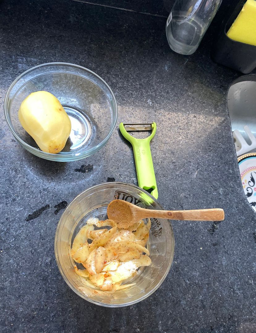 Chips de Casca de Batata